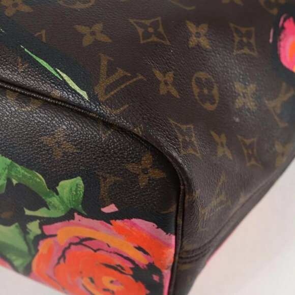 LOUIS VUITTON Monogram Rose Neverfull MM Tote Bag M48613 LV Auth 133330 - Picture 5 of 16